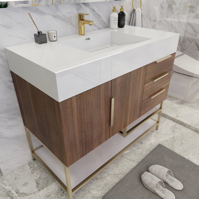Ensemble de meuble-lavabo simple 41,5 po Glasgow