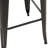 Solid Wood Counter Stool with Steel Frame-1853316987