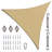Amgo Triangle Sun Shade Sail with Hardware Kit-105240100-105240086