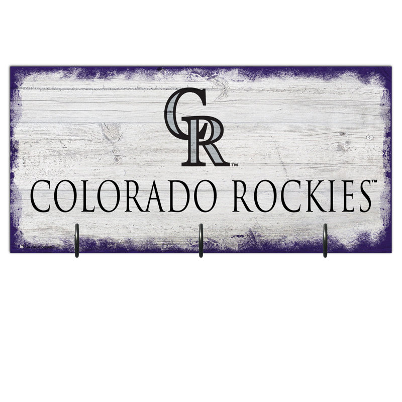 3 - Hook Wall Mounted Coat Rack, Rockies