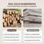 Table d'appoint 100% bois massif, table de bout en bois naturel, table centrale rustique, table d'appoint simple pour le salon