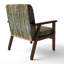Chaise d'appoint rembourrée Mahfuz - Misty Morning Autumn Birch Forest II-159805182
