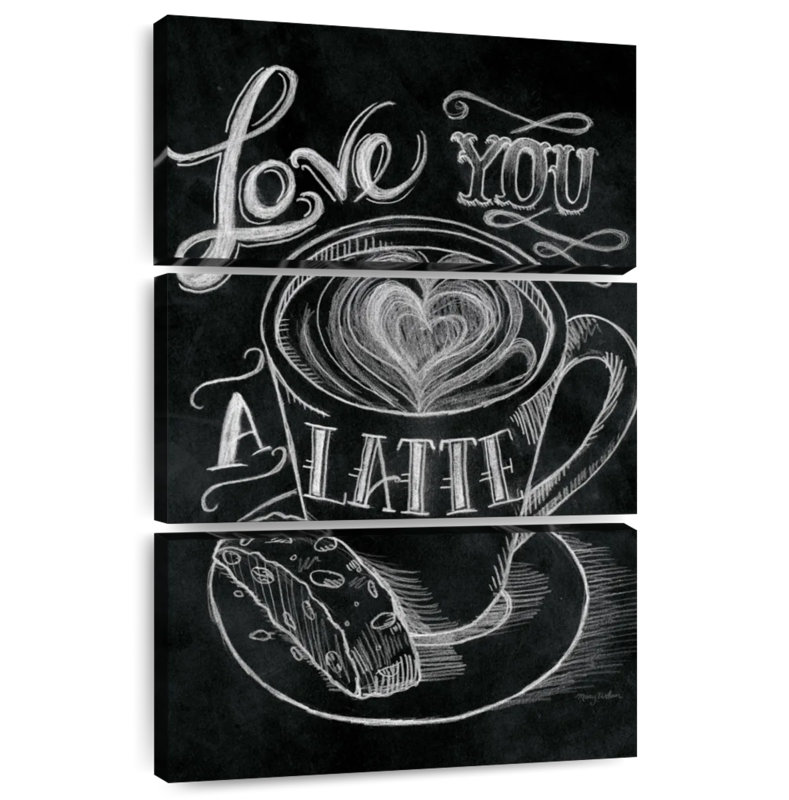 Tergel Love You A Latte I, H 50 po x l 32 po