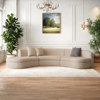 Simple Creative Light Luxury Curved Sofa
