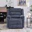 Fauteuil inclinable manuel rembourré de 38 po de largeur Jerneshia-129757255