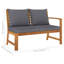 Banc de jardin en bois Randee-663770652