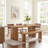 Modway Amistad Wood Dining Table and Bench Set-90924127-90924128