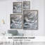 ABSTRACT Series CDLXIV, reproduction encadrée - bois massif-146382437