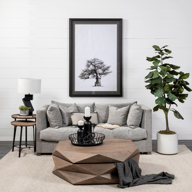 Solid Wood Nesting End Table