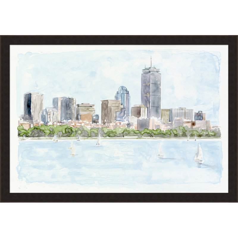 Boston Skyline Print