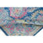 Hand Knotted Wool Area Rug in Blue