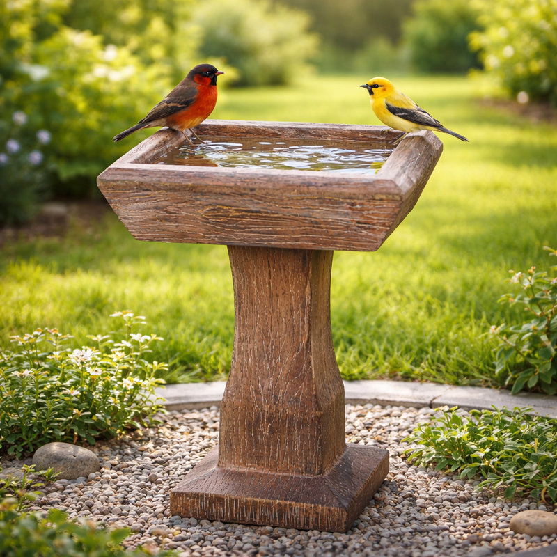 Baignoire carrée pour l'extérieur 23,2 po