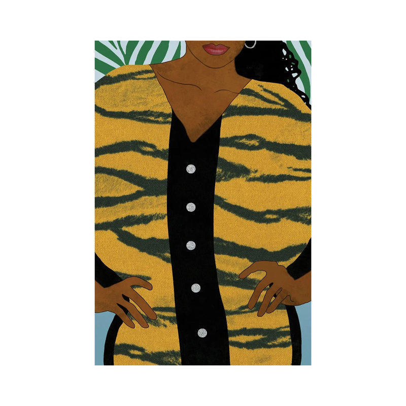 Her Style II 1 Piece Wrapped Canvas Painting, 20.32 cm H x 30.48 cm W