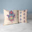 Housse et insert de coussin carré intérieur / extérieur en polyester Heavenly Hand-404876821-404876815