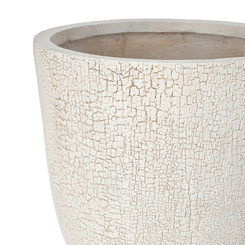 Lightweight  Planter Set Of 3, Beige