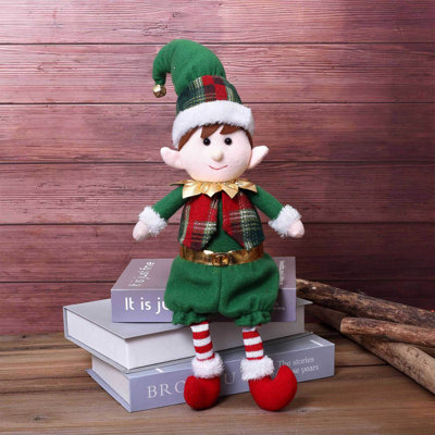 Dolls For Christmas Doll Shelf Decoration Desk Decoration Soft Doll Christmas Toy With Long Legs Collector's Figures Christmas Decoration