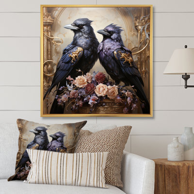 Crow Royal Majesty III - Landscapes Canvas Prints