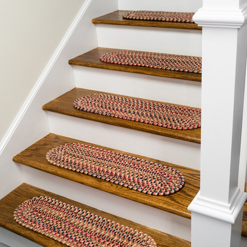 Tapis d'escalier, Rouge
