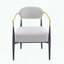 Fauteuil d'appoint rembourré Mid-Century-1547770811