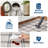 Washable Modern Rug Ultra-Soft Plaid Carpet with Non-Slip Backing, Stain-Resistant Low Pile Floor Mats, Easy Cleaning Geometric Indoor Tug for Living Room, Nursery, Office-1084165820-1083722007