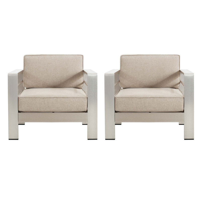 Coussin de chaise club, Beige