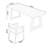 86.61" Burlywood Rectangular Solid Wood Office Sets
