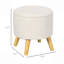 Repose-pieds avec rangement et repose-pieds avec tabouret