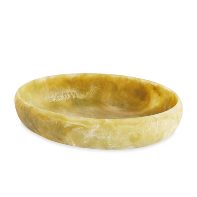 Grand bol ovale en résine RESIN