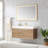 Kaushal 48'' Single Bathroom Vanity with Engineered Stone Top-228977199-228977196