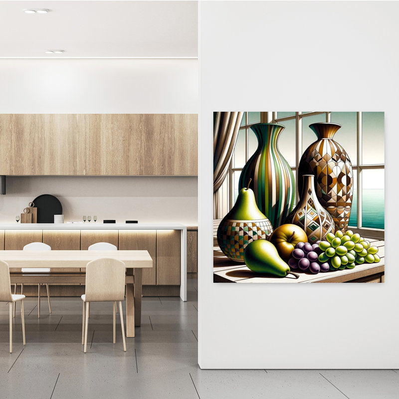 Art contemporain contemporain, H 48 po x l 48 po