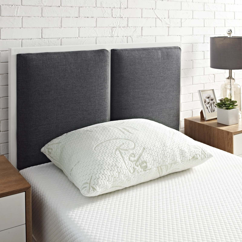 Modway Relax Shredded Memory Foam Pillow, Queen