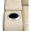 Causeuse inclinable en cuir avec console Faydra-121427683