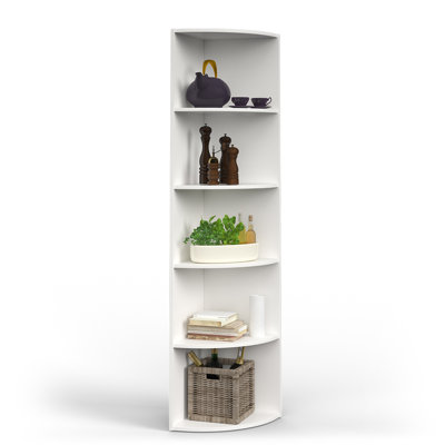Birender Corner Bookcase