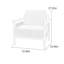 Fauteuil de 33,46 po de largeur Yuisa-833166029