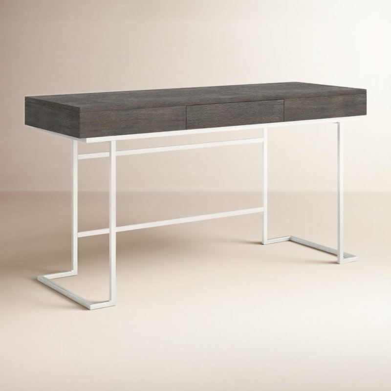 Bekah Metal Base Writing Desk