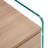 Sticker & Tempered Glass Bedside - Simple Style, 1 Drawer, Practical Storage Function Unit Elegant, ,