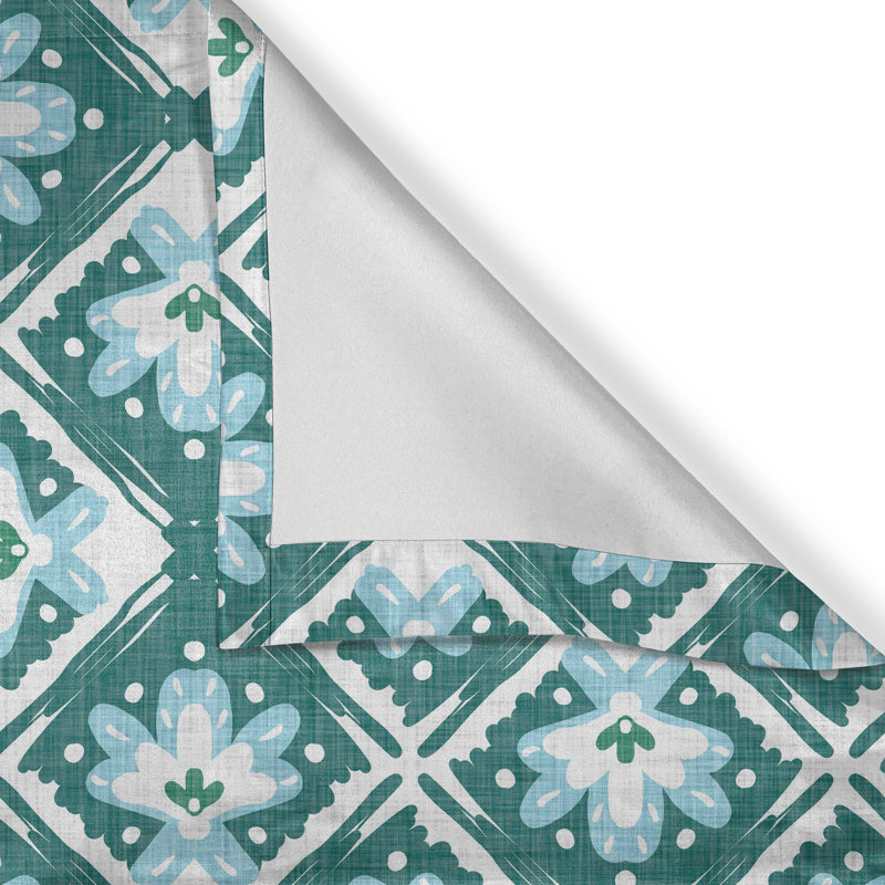 Semi Sheer Curtain Pair