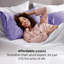 Ensemble de 2 taies d'oreiller en satin, 300 fils, sable gris, GentleSoft ™-359644261-359644241
