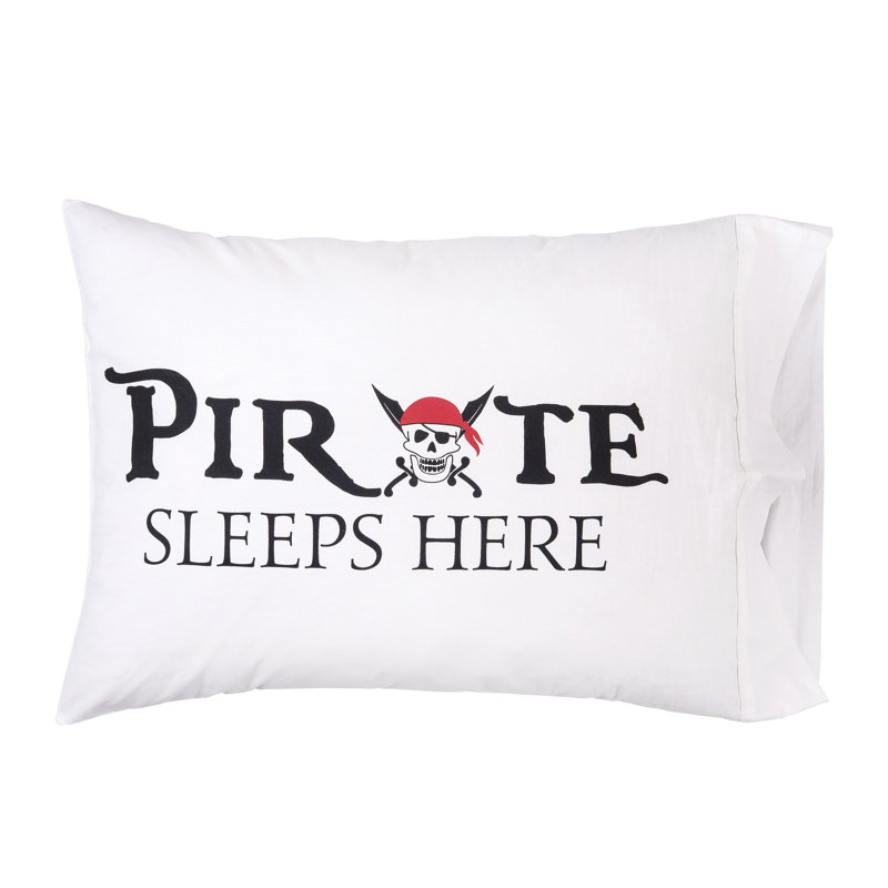 Housse de coussin Pirate Sleep Here