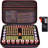 Graffias 9" W Battery Organizer Storage Case with Tester-656102443