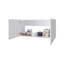 Armoire murale blanche avec 2 portes-1873597659