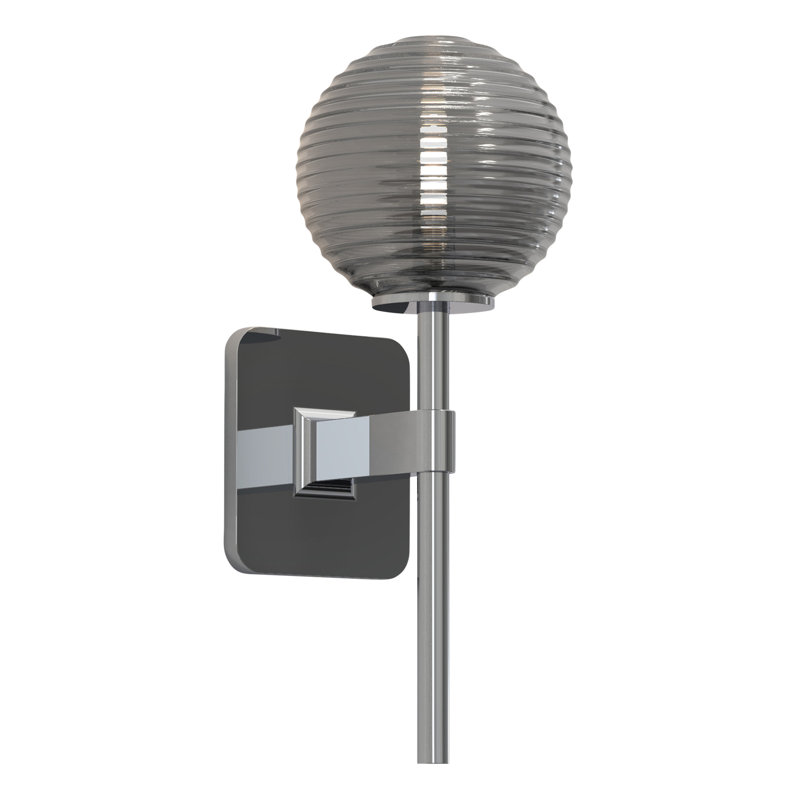 Tacoma 1 - Light Wallchiere, Matte Black, Smoke
