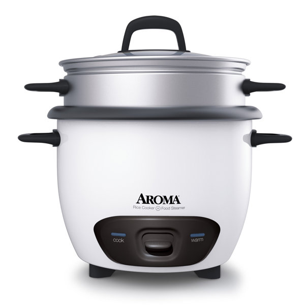 Aroma 14 Cup Pot-Style Rice Cooker and Food Steamer - ARC-747-1NG