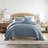 Becky Cameron Lightweight All Season Stripe Stitch Quilt Set with Shams-2108100104-2108100111