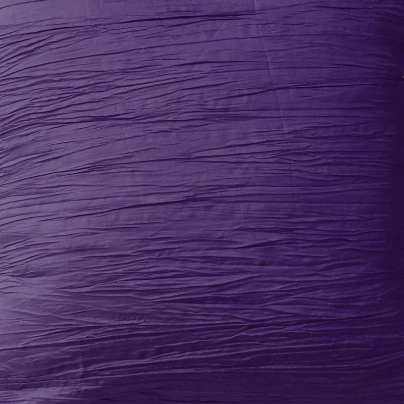 Crinkle Tailored Window Valance, 7" W x 72" L, Plum