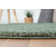 Lush shaggy carpet in  green