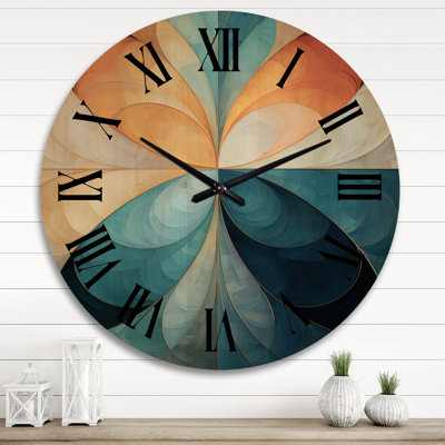 Horloge murale Contemplating Divinity Circular Harmony I