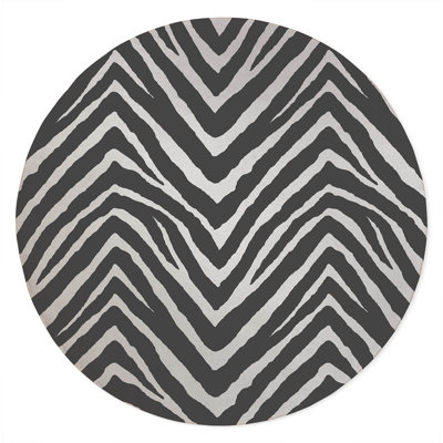 Zebra Stripe Non-Slip Outdoor Rug
