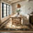 Rug Branch Yasmin Beige/Black Persian Medallion Indoor Area Rug, Traditional, Low Pile, Stain-Resistant Carpet - Living Room, Bedroom, Dining Room, and Kitchen-30842373