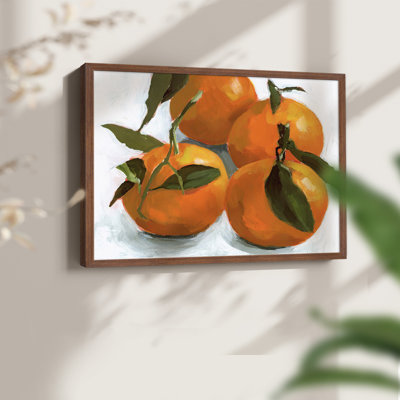 Citrus Grouping II - Reproduction encadrée - Restickable